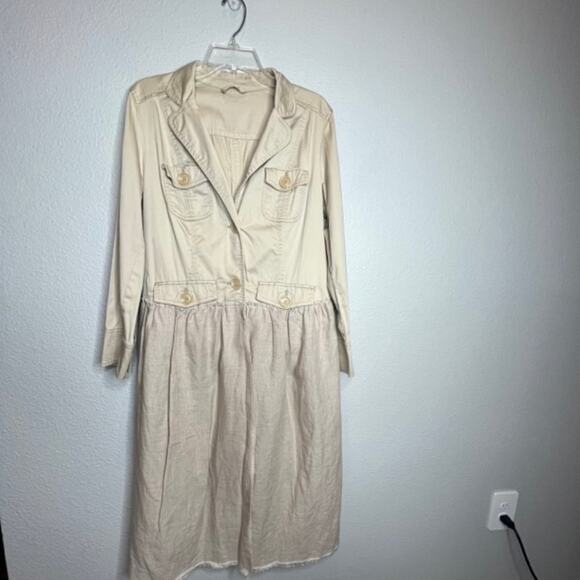 Vintage Lagrutta Art One of a Kind Handmade Trench Coat Dress - Picture 8 of 15